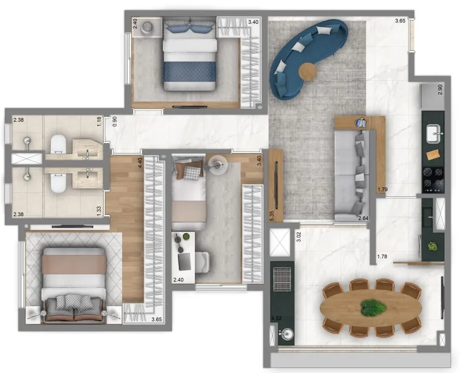 Infinity Nova Klabin - Living SP
