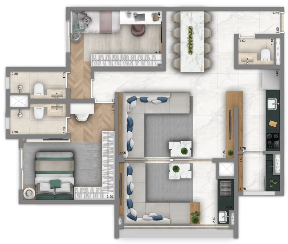 Infinity Nova Klabin - Living SP