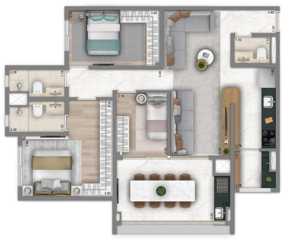 Infinity Nova Klabin - Living SP