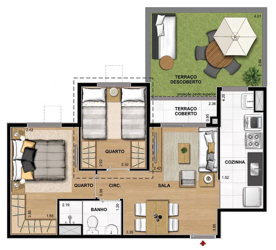 Vivaz Prime Bandeirantes - Fase 1 Vivaz Prime Bandeirantes - Fase 1