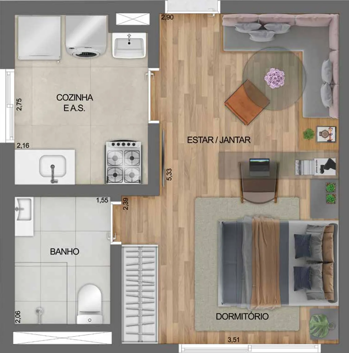 Fit Casa Estação Oratório - EZTEC