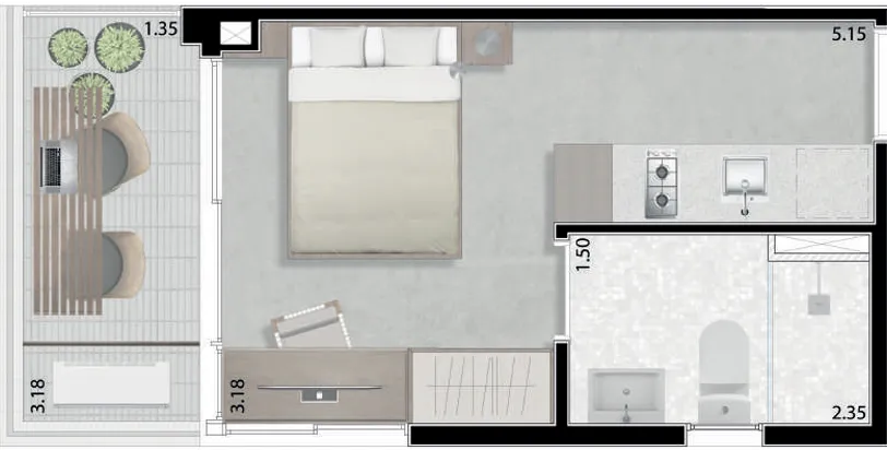 Next Bela Cintra - Residencial