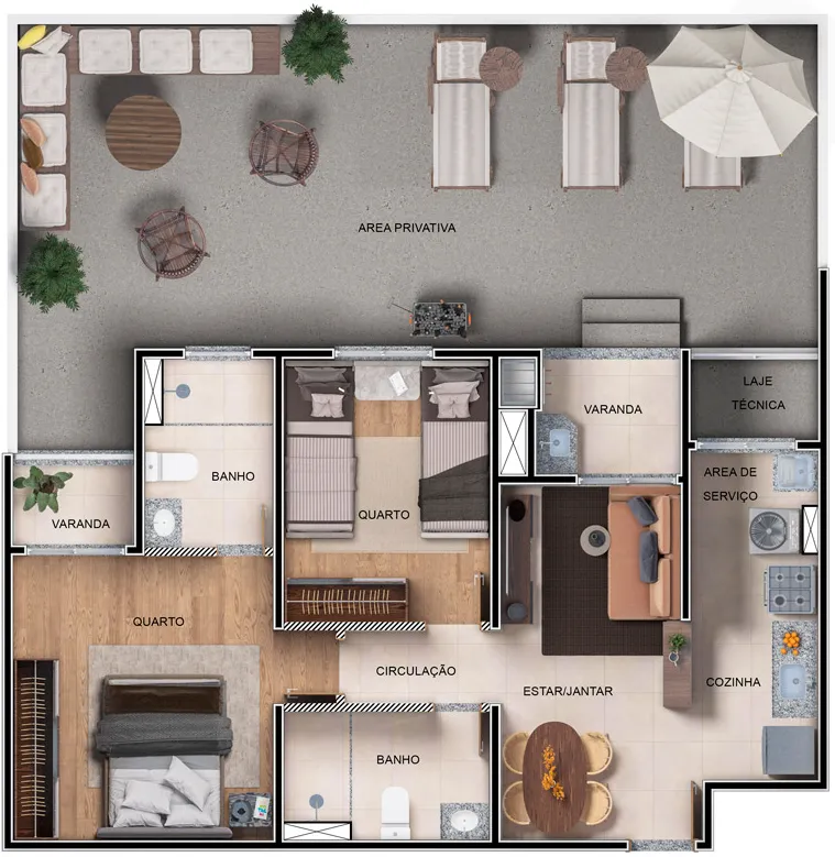 Terrazo Villa Augusta - Fase 1