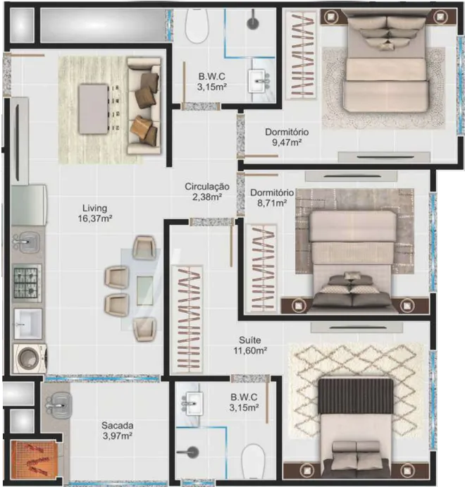 Vila do Sol Residence - Dallano Empreendimentos