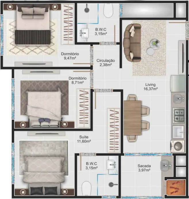 Vila do Sol Residence - Dallano Empreendimentos