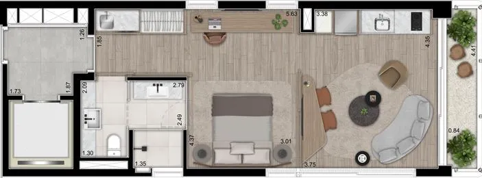 NOON Small Luxury Apartments - Alto de Pinheiros