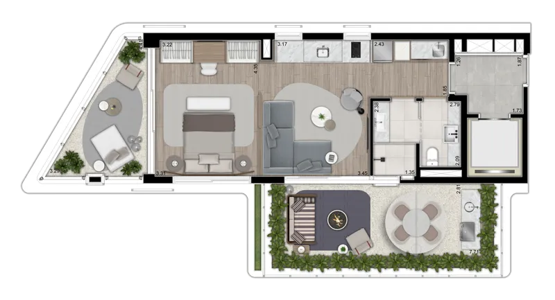 NOON Small Luxury Apartments - Alto de Pinheiros