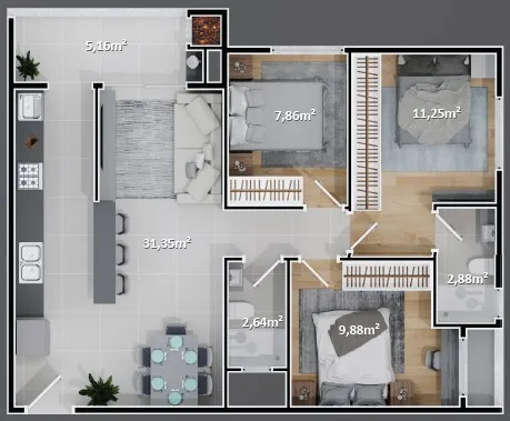 Plaza Viena - Residencial