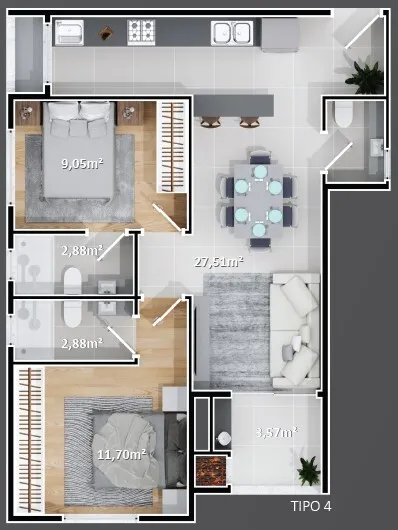 Plaza Viena - Residencial