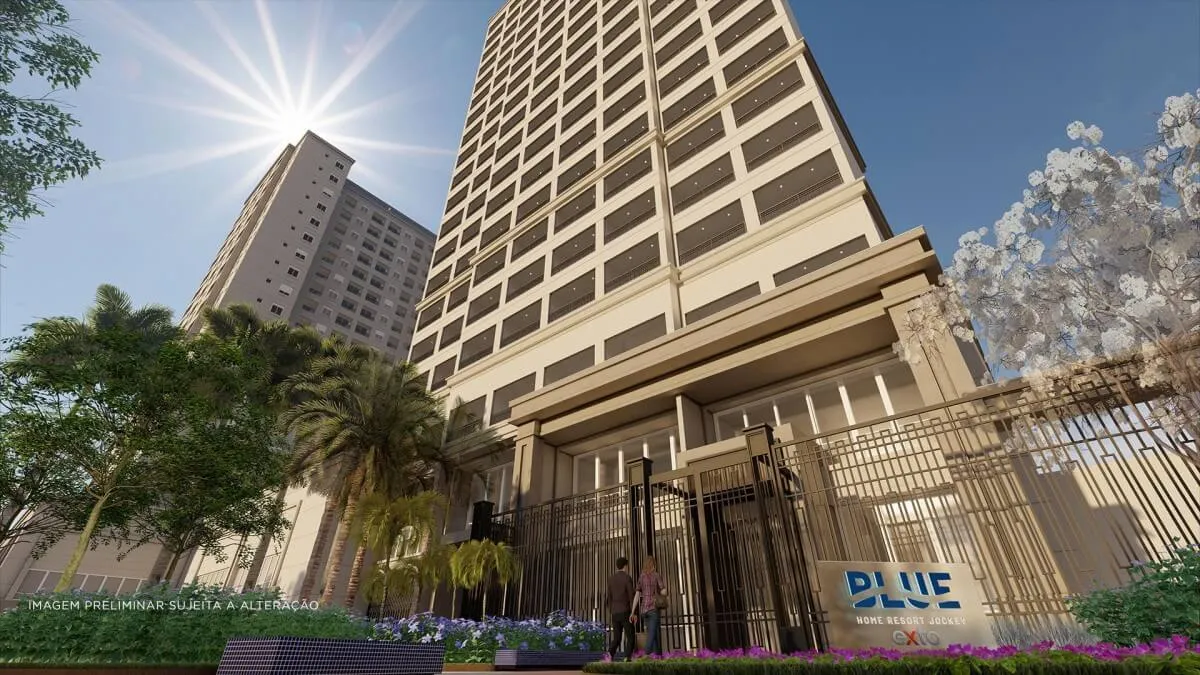 Blue Home Resort Jockey - Residencial - Exto