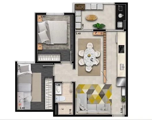 Station Park Vila Ema - Residencial