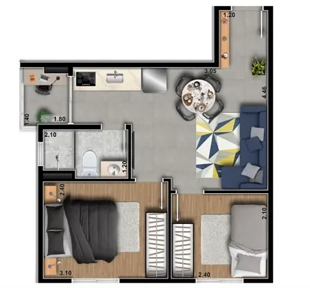 Station Park Vila Ema - Residencial